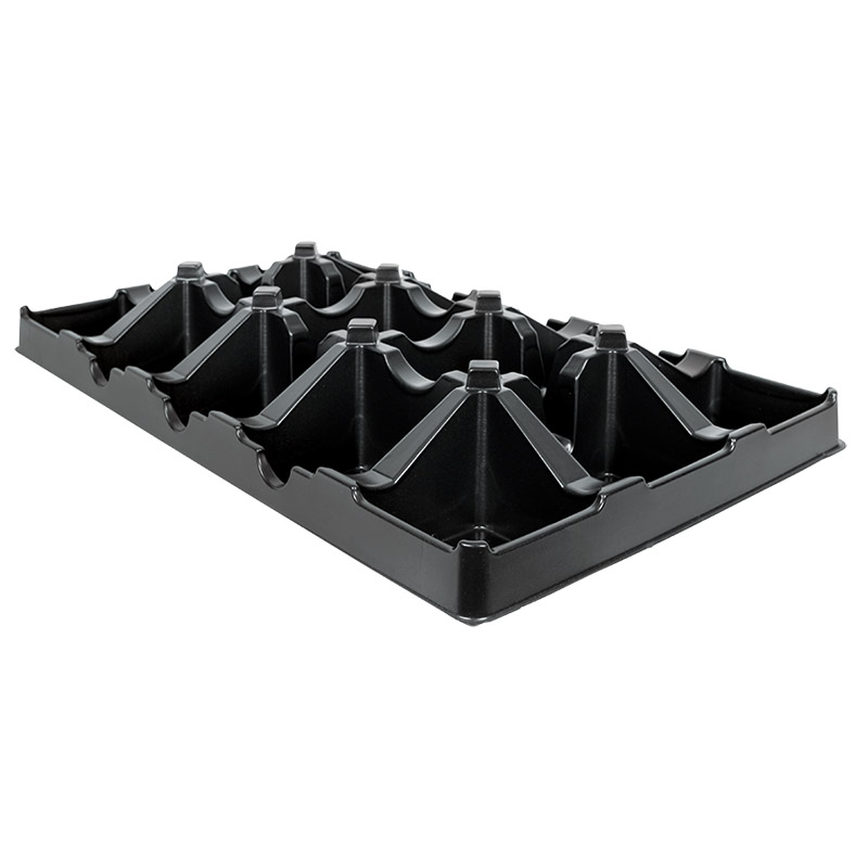 C-CTS4515 PF Tray Black 50/cs HC - Containers